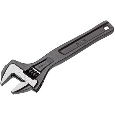 Used most often for difficult nuts, the closed end loosens the nut so that the open end can be. Gedore 2668815 Adjustable Wrench 6" Open End 60 S-6 P from ...