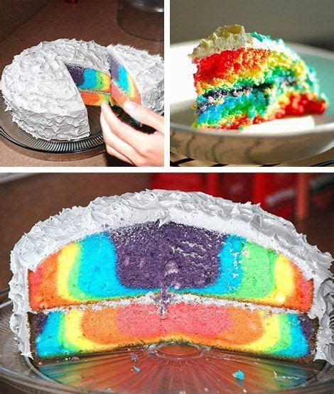 Recipe that uses birthday cake oreos calories best calories in birthday cake from 175 calorie birthday cake ice cream brownie brooklyn. How To Make a Rainbow Birthday Cake in 2020 | Rainbow cake ...
