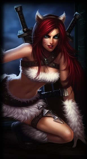 Search results for katarina league of legends. Kitty Cat Katarina - League of Legends skin - LoL Skin