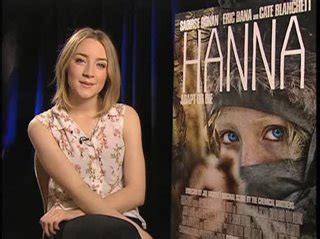 Saoirse ronan (hanna), eric bana (erik), cate blanchett (marissa wiegler), tom hollander (isaacs), olivia williams (rachel), jason flemyng (sebastian) and jessica barden (sophie). Saoirse Ronan (Hanna) Interview 2011 | Movie Interview