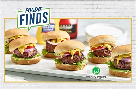 At least mark wahlberg still has a day job. Meijer: Savor June Foodie Finds: Wahlburgers Sliders ...