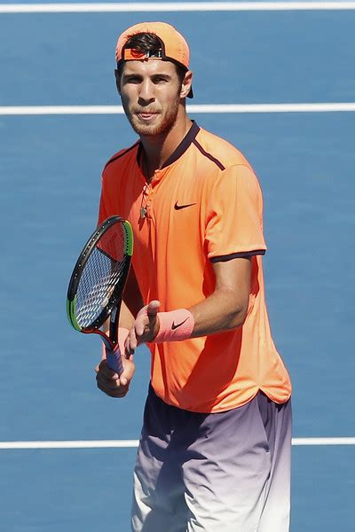 Российский теннисист карен хачанов пробился в финал токийской олимпиады. Karen Khachanov Photos Photos - 2017 Priceline Pharmacy ...