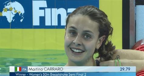 Swim4life magazine contribuisce dal 2011 a Nuoto, Martina Carraro Record Italiano e quinto crono ...