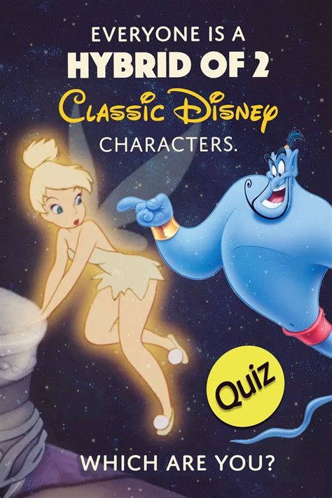 Perhaps it was the unique r. Quiz: Everyone Is A Hybrid Of 2 Classic Disney Characters ...