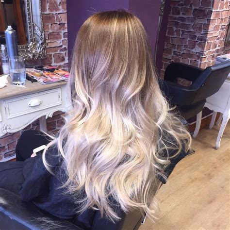 Here are pictures of the best examples of blonde highlights on brown. 52 light brown to platinum blonde ombre | Balayage hair ...