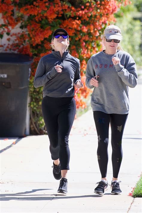 Do you remember your line? Reese Witherspoon - Jog With a Friend in Brentwood 05/27 ...