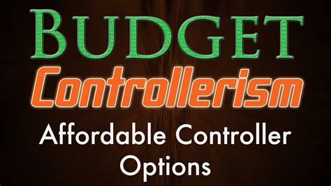 Get the kenya news updates, discussions and other exciting shows. Budget Controllerism - Affordable Controllers - YouTube