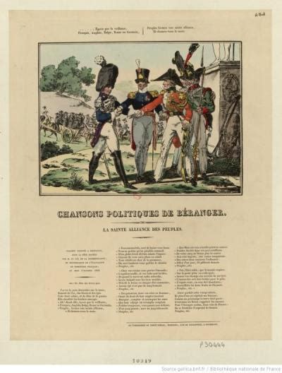 He was a protégé of lucien bonaparte and a friend of some of the most eminent men of his day. Canzoni contro la guerra - La Sainte Alliance des peuples