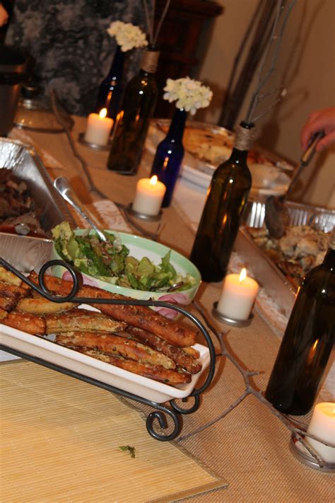 Set up a buffet table to match the flow of guests. Rustic Buffet Table: | Rustic buffet, Rustic buffet tables ...