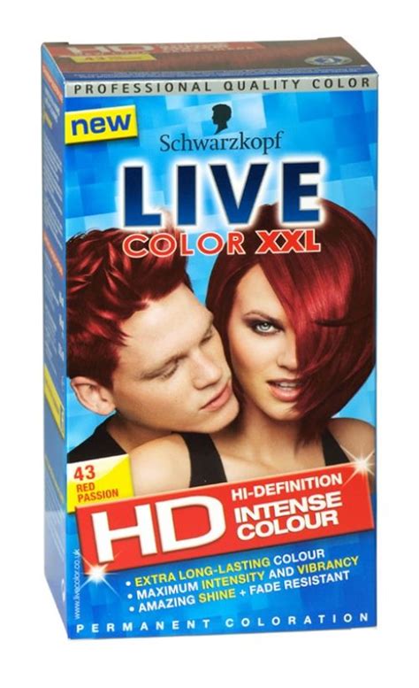 A hair dye for the older men, this product shows results but they results are not consistent. Schwarzkopf Xxl Red Hair Dye | Red Hair