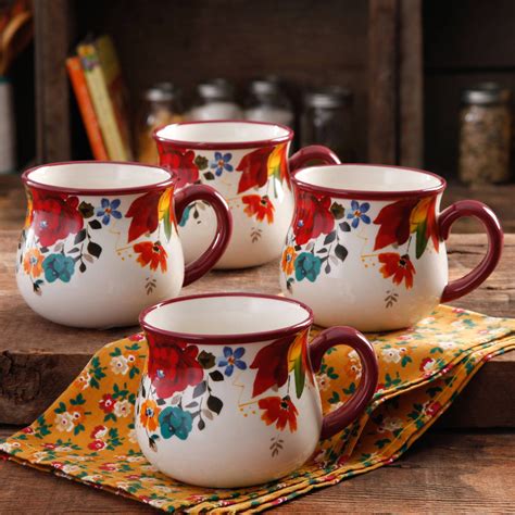 Check spelling or type a new query. The Pioneer Woman Timeless Floral 28-Ounce Jumbo Belly Mug ...