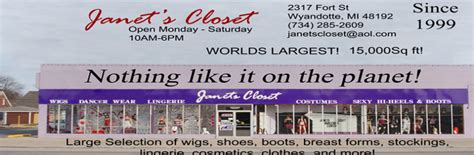 Janet's closet 2317 fort st. Janet's Closet | A Crossdresser's Paradise!