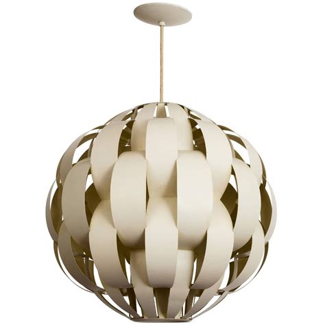 Shopmodern lighting fixtures from lightingdirect.com. Large 1960s Modern 'Ribbons' Pendant Light Fixture after ...