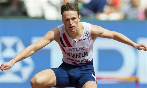 Karsten warholm (born 28 february 1996) is a norwegian athlete who competes in the sprints and hurdles. Sss-Wet — Karsten Warholm of Normay, your 2018 European...