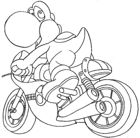 Police car coloring pages for children. Mario kart coloring pages to download and print for free