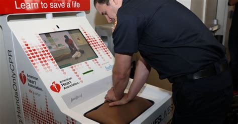 Search the course catalog to find the right course for your training needs. Free CPR Kiosks in Airports Teach People to Save Lives ...