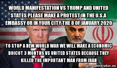 Install free ad usa vs iran: Meme Personalizado - World manifestation vs Trump and ...