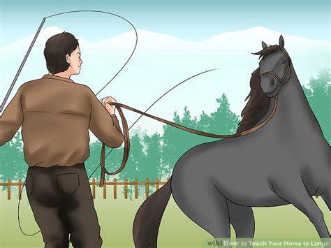 You can do this by putting less space between you and your horse. How to Teach Your Horse to Lunge: 12 Steps (with Pictures)