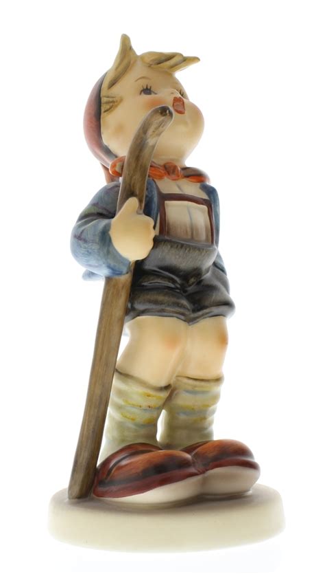 Hummel figurines and collectibles value chart. Goebel Hummel Figurine #16 Little Hiker TMK 5 Little Boy ...