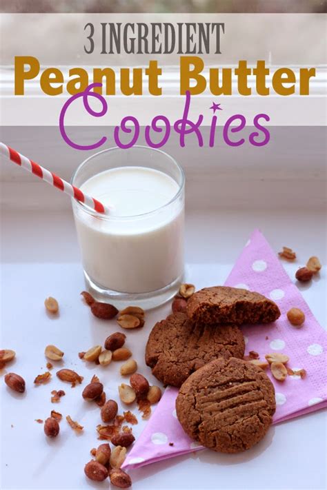 With a recipe repertoire of hundreds of cookies, it really says something when i. 3 Ingredient Peanut Butter Cookies No Egg / 3 Ingredient Peanut Butter Cookies No Egg - 3 ...