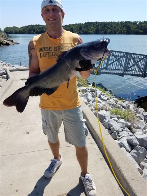 We are excited to welcome you back into the 2021 camping season but do ask that you follow current cdc safe. Caught a Blue Catfish on Crab Orchard Lake using a cut shad