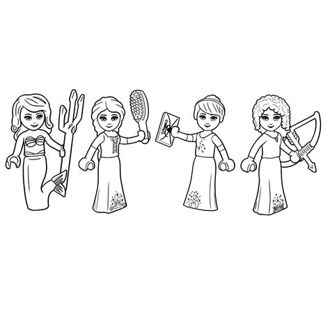 1000 x 1000 gif pixel. Leuk voor kids - Lego Disney prinsessen