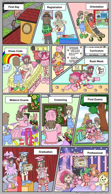 Here you'll find my favorites sissy & femdom stories, the best one i've ever read over the net since many years and believe me, that's a lot ! Bab School Graduate by AbeSedecim on DeviantArt in 2020 | Baby diapers, Diaper boy, Baby captions