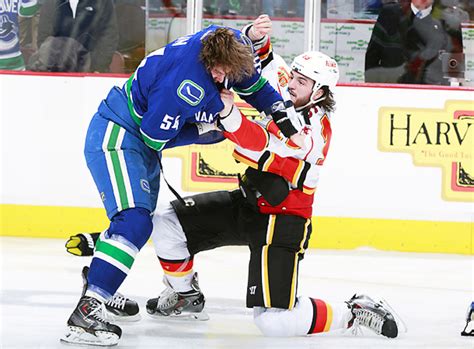 Watch the game highlights from vancouver canucks vs. Top Line: Canucks, Flames wage old-fashioned line brawl ...