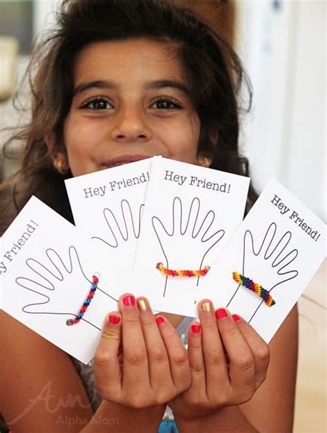 Here we will look at 3 different techniques for how to. Back-To-School Friendship Bracelet Cards | Alpha Mom