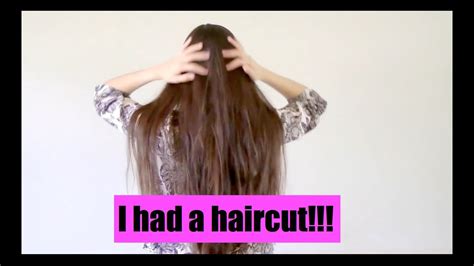 You can also have your hair cut short and tied at the base with a band or a hair tie at the top to form a ponytail. I had a haircut! (Before and after) xxx - YouTube