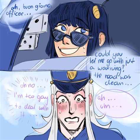 Abbacchio spoke out before bruno could, yes, we've come to see if we could adopt a child leone abbacchio/bruno buccellati awm for some bruabba fans! bruno buccellati on Tumblr