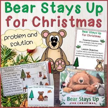 ` материал выложен в ознакомительных целях. Bear Stays Up for Christmas Lesson Plan and Book Companion ...