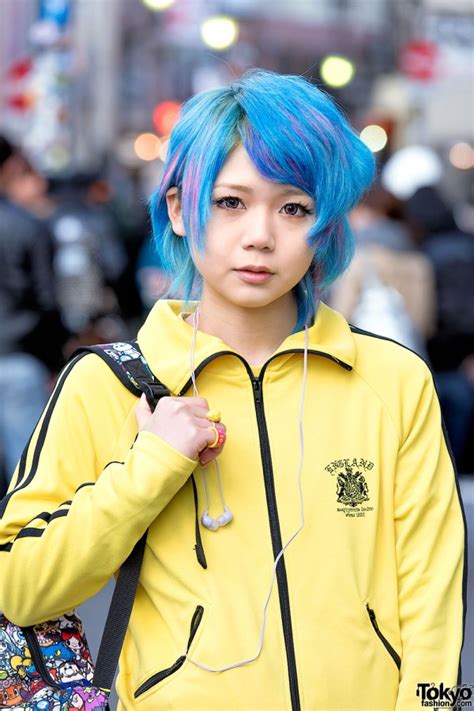 Babes big tits blue hair. Harajuku Girl w/ Blue Hair, Sexy Dynamite London, Super ...