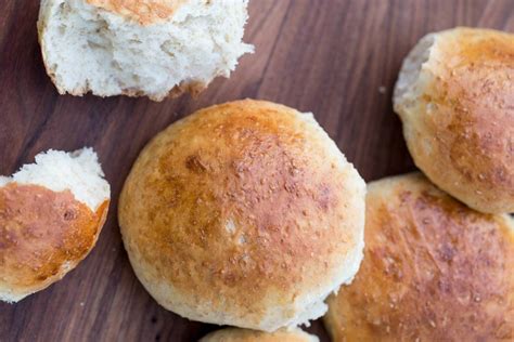 No Knead Bread Buns - Momsdish ベーキングレシピ, 自家製パン
