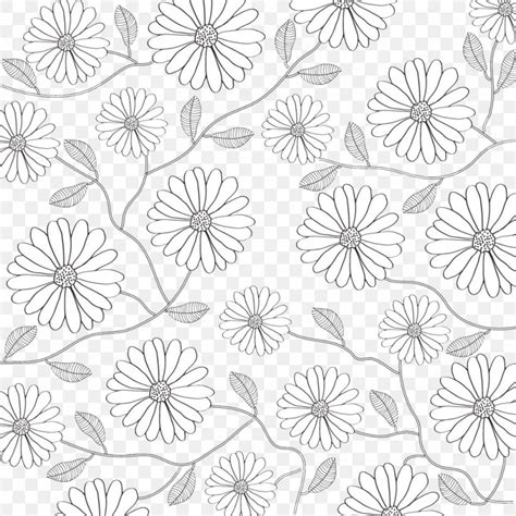 Sadesain network download free premium svg cut files. Black And White Flower Petal Pattern, PNG, 1024x1024px ...