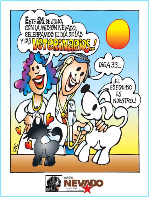 Día del veterinario en diferentes países: Caricatura de El Tano...día del veterinario