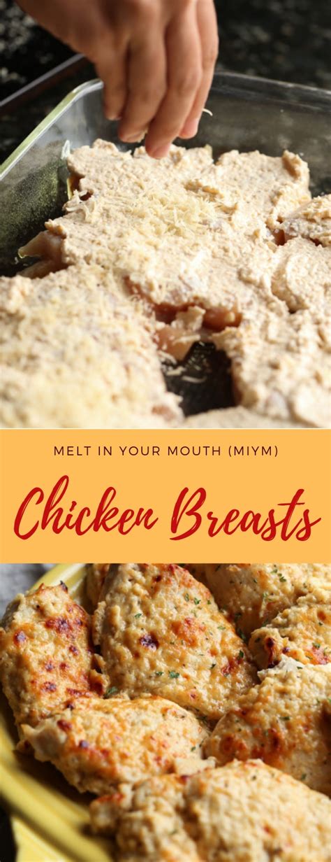 This melt in your mouth chicken tastes great served with buttered noodles or rice pilaf and a side of green beans or steamed broccoli. Melt In Your Mouth (MIYM) Chicken Breasts - Food Recipes Blog