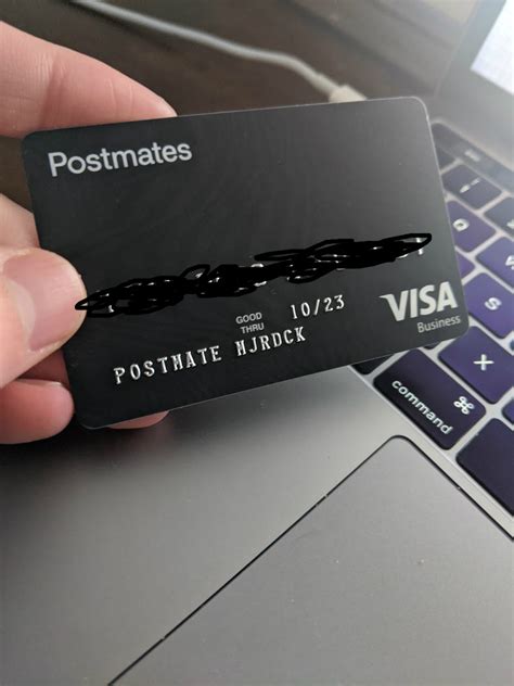 I just got my postmates bag and card in the mail, as well as the welcome email telling me to activate my card. Nice. Just got my card in the mail today and they assigned ...