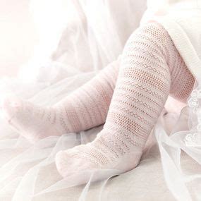 Teasing in knee high stockings and cotton panties. Season Girl Children's Pantyhose Mesh Thin All-cotton ...
