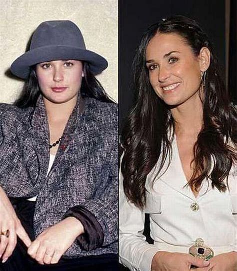 Credit to demi moore for being so honest in her autobiography and hanging out her dirty laundry for all the world to see. Then And Now Celebrity Edition - Gallery | eBaum's World