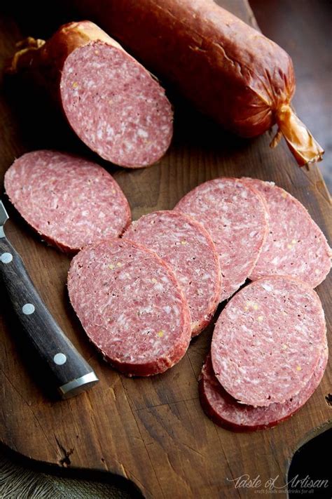 Mom passed this recipe on to me— much to my husband's delight! How to Make Summer Sausage - Taste of Artisan in 2020 ...
