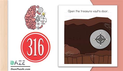 What's that next to the banana? Brain Test Level 316 (NEW) Open the treasure vault's door ...