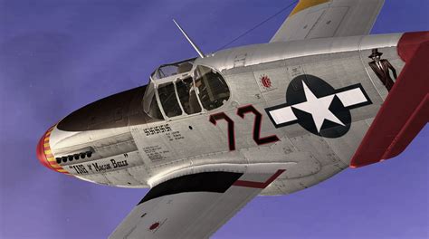 Photo courtesy library of congress. P-51 Mustang Fighter Leader for FSX by Warbirdsim