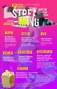 Menariknya anda bisa menonton film di aplikasi ini tanpa perlu registrasi terlebih dahulu. Aplikasi Layanan Streaming Nonton Film Legal