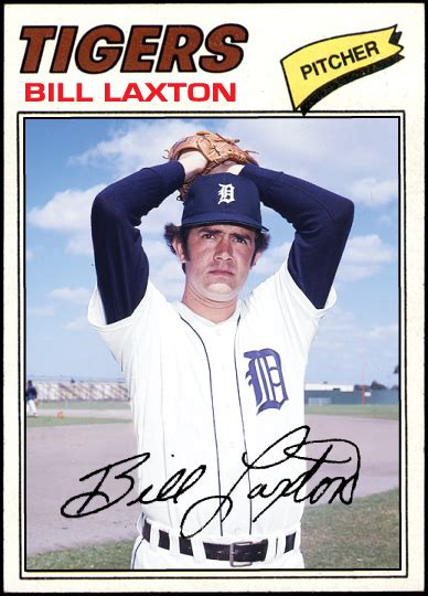 Get great deals on ebay! WHEN TOPPS HAD (BASE)BALLS!: 1977 BILL LAXTON FOR US ...