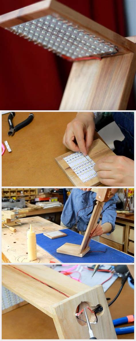 The first and most important item you need for this project is a flat board. DIY LED Desk Lamp W/ Strip Lights | Led diy, Led desk lamp ...