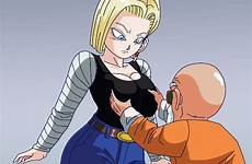android 18 roshi master xxx dragon ball gif rule pinkpawg groping rule34 breast female breasts shirt deletion flag options animated