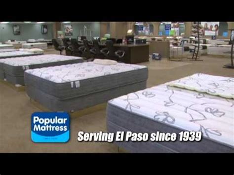 As america's favorite neighborhood mattress store, we started as a handful of mattress stores more than 30 years ago in houston and have since evolved into the nation's largest mattress retailer. Homegrown El Paso Popular Mattress - YouTube