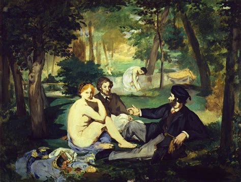 Create your paris travel guide Manet, Edouard, 1832-1883; Dejeuner sur l'herbe - Music ...