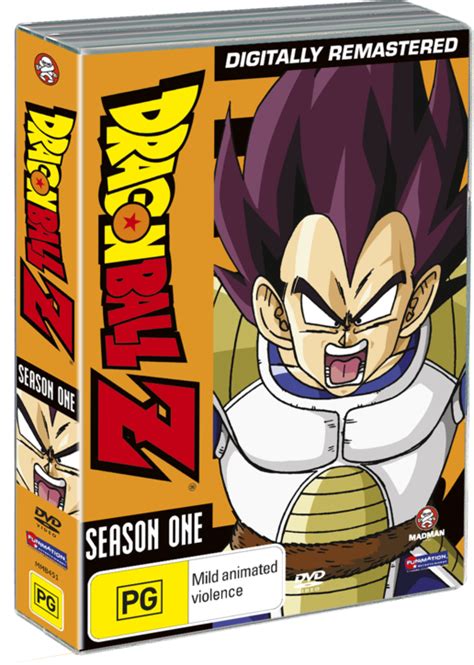 Pg parental guidance recommended for persons under 15 years. Dragon Ball Z Remastered Uncut Season 1 (Eps 1-39) (Fatpack) - DVD - Madman Entertainment